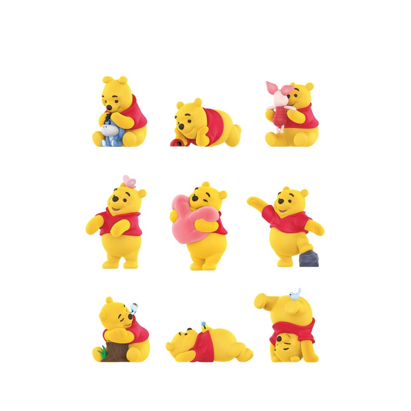 52Toys Blind Box Disney Relaxed Winnie The Pooh 8-Piece Box