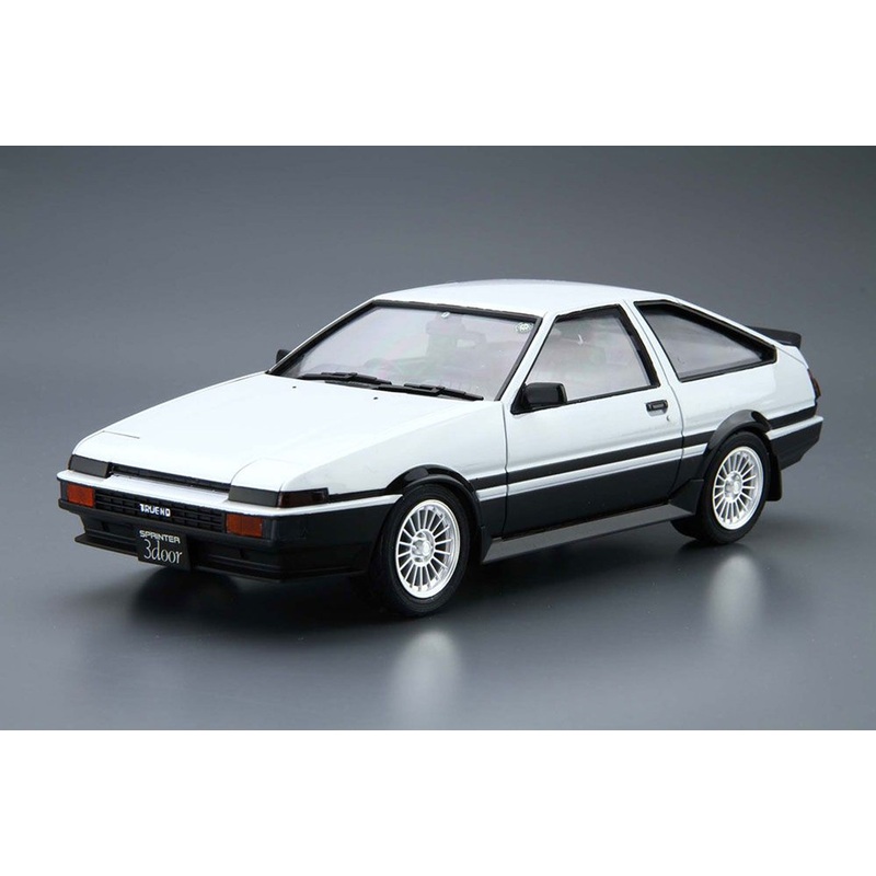 Aoshima The Model Car 1/24 Toyota AE86 Sprinter Trueno GT-APEX ’85 Plastic Model