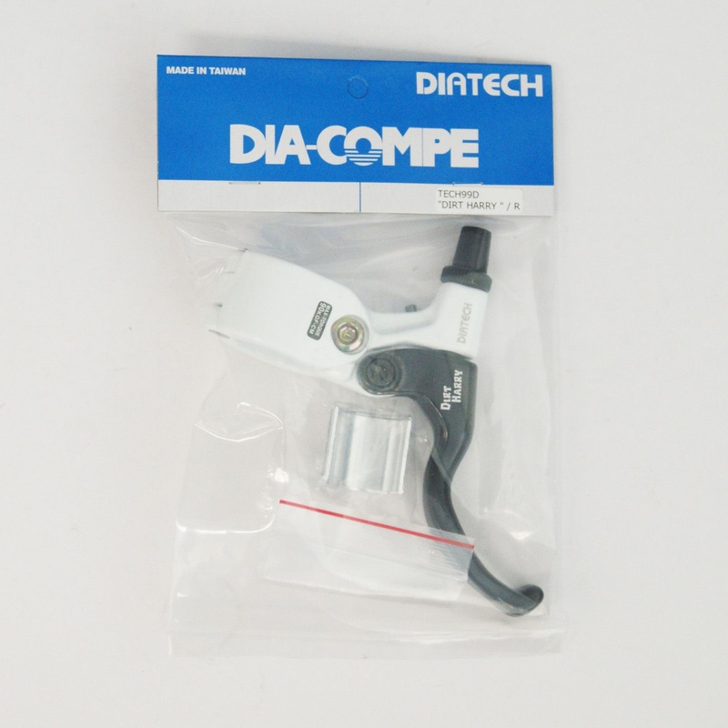DIA-COMPE TECH99D DIRT HARRY Brake Lever (Right Only) White