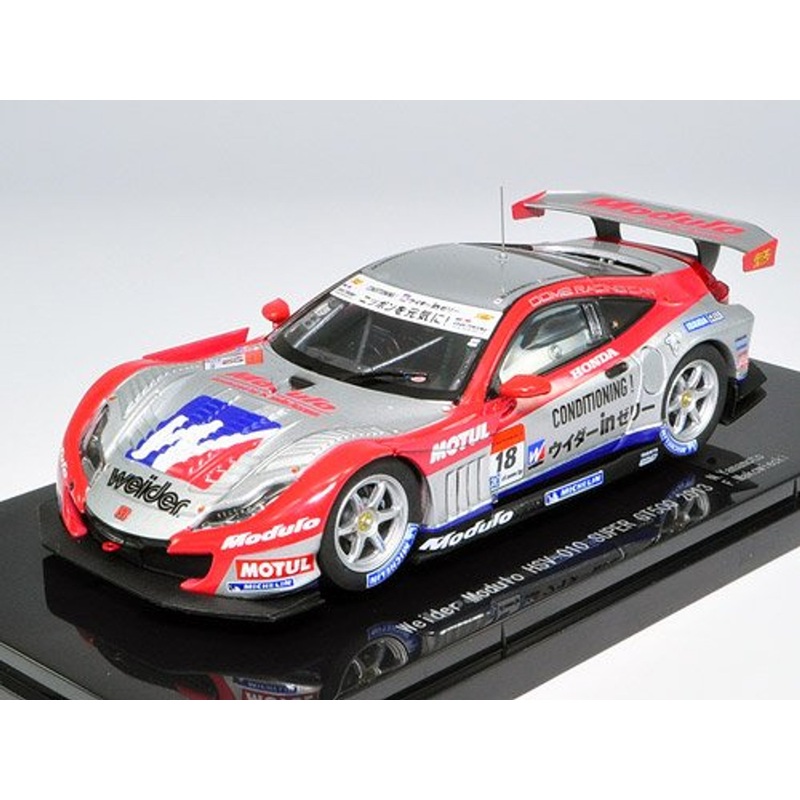Ebbro 44920 Honda Weider Modulo HSV-010 SUPER GT500 2013 No.18 1/43 Scale