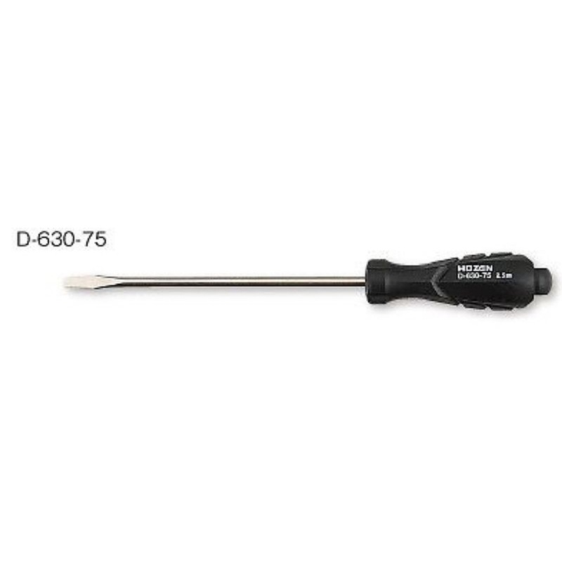 Hozan D-630-75 SLOTTED SCREWDRIVER