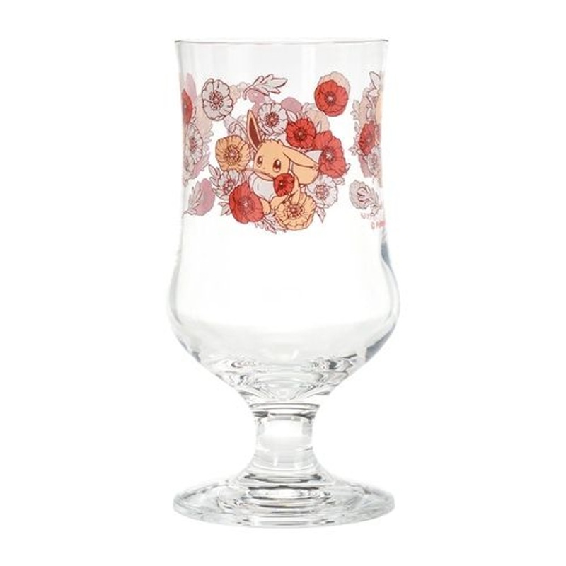 Pokemon Center Original Float Glass Eevee Fleur de Coquelicot
