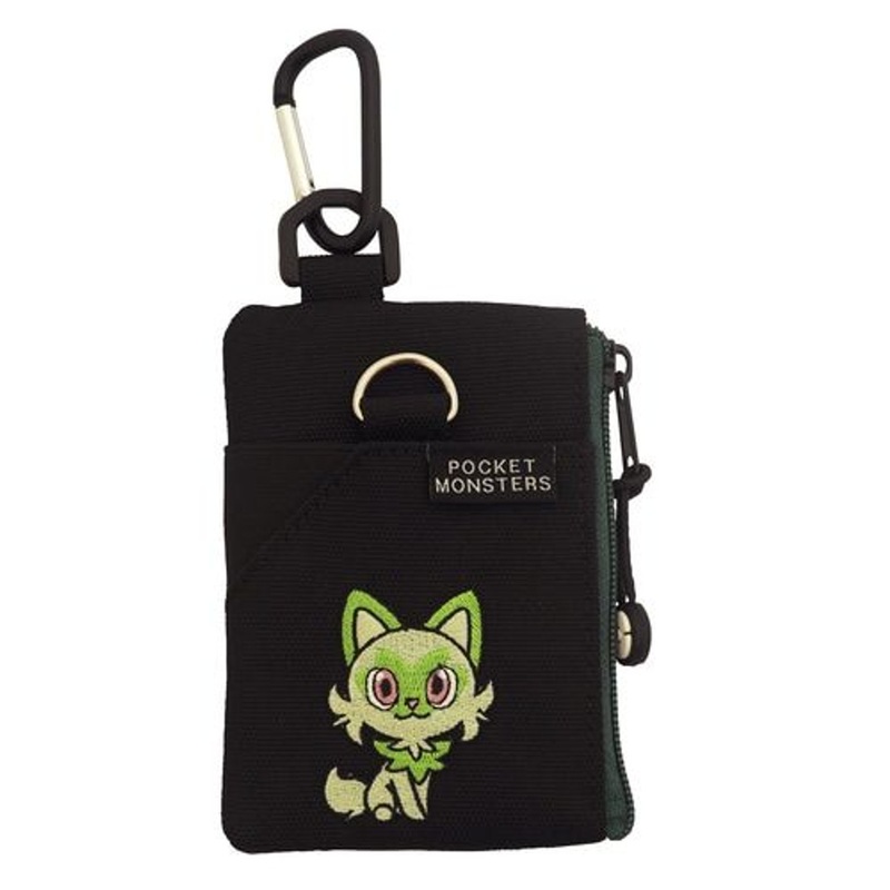 Pokemon Center Original YAKPAK Coin Pouch Sprigatito