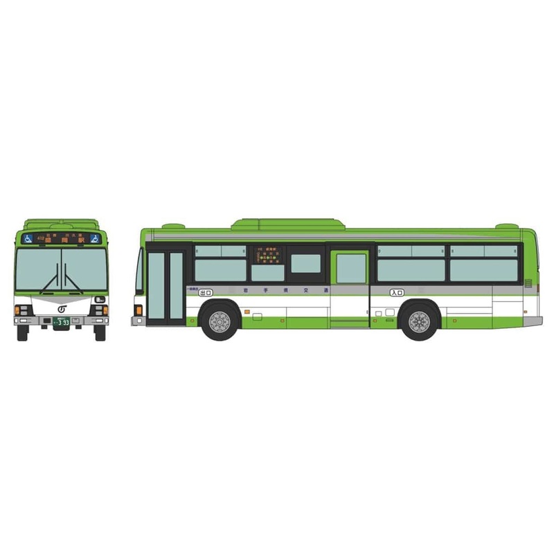 Tomytec The Bus Collection JB087 Iwate Transportation (Iwate) (N scale)