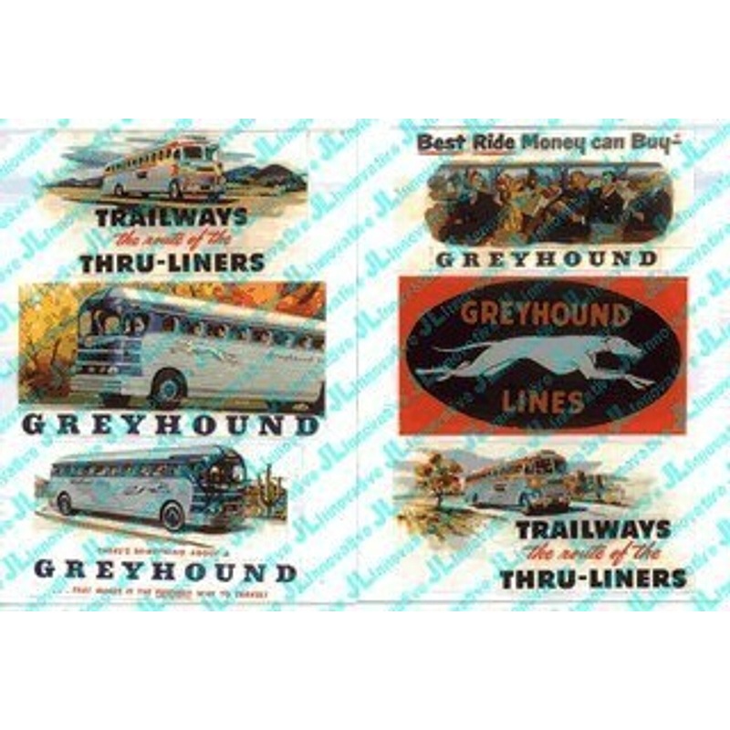 Vintage Bus Billboards 1950s