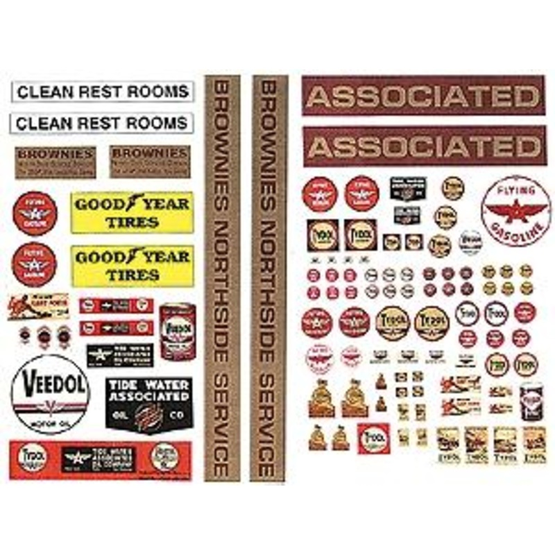 Vintage Flying A Gas Station Posters/Signs