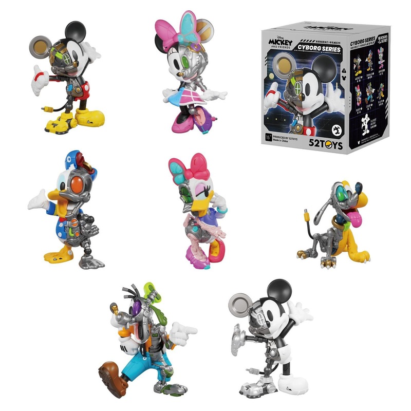 52Toys Blind Box X Mickey Mouse Cyborg Series
