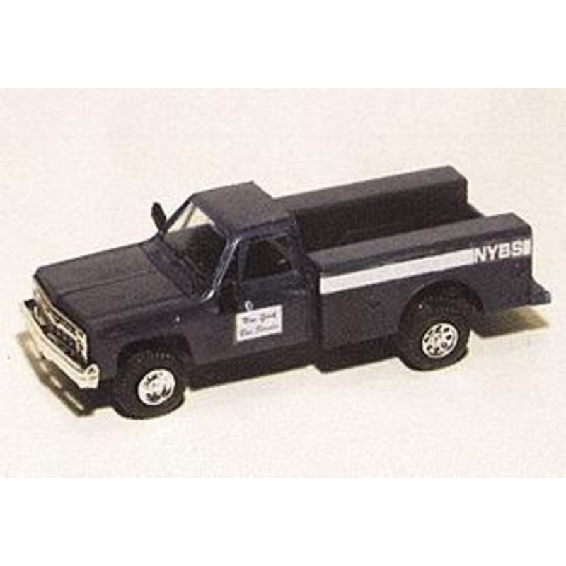 Chevy Pick Up w/Utility Box NY Bus Services Blue