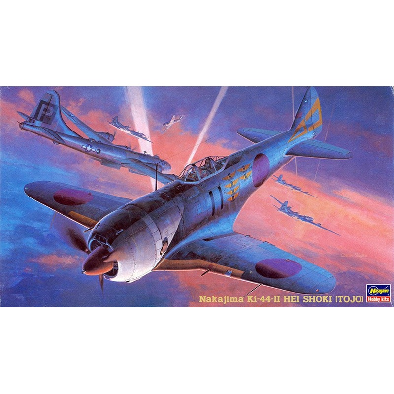 Hasegawa 1/48 Nakajima Ki-44-II Hei Shoki (Tojo) Plastic Model