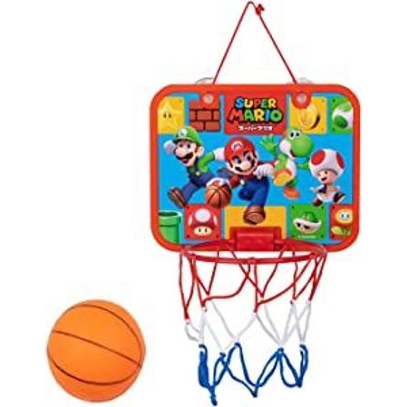 Maruka Kids Toy Basketball Set Super Mario