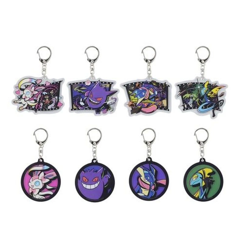 Pokemon Center Original Acrylic Keychain Collection Midnight Agent -The Cinema-