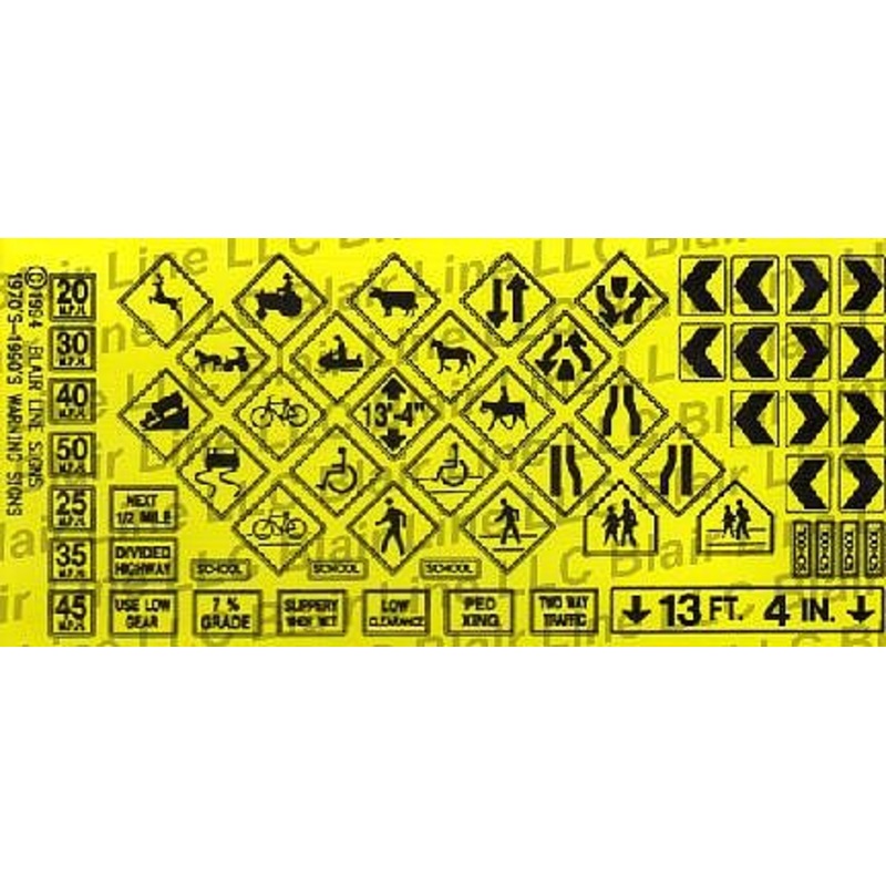 Road Warning sign No. 1