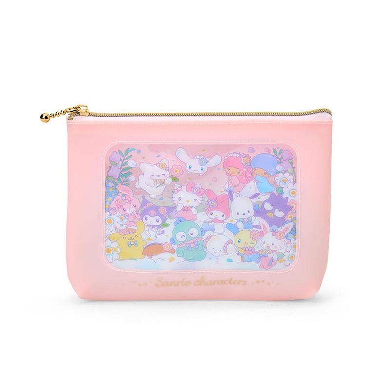Sanrio Characters Pouch (Everyone is the Star! Exciting Design)