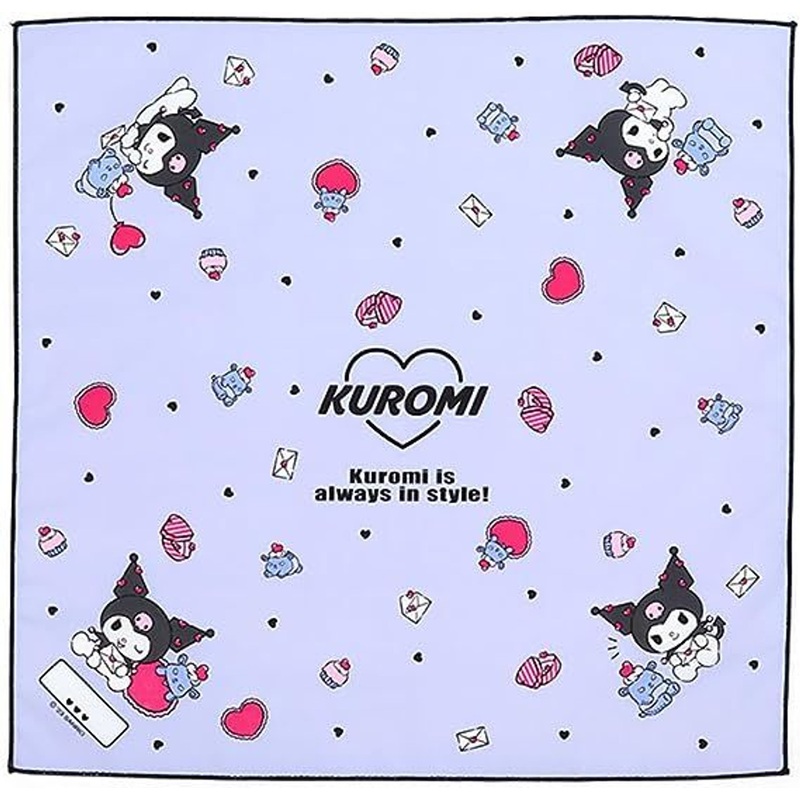 Sanrio Lunch Cloth Kuromi Purple