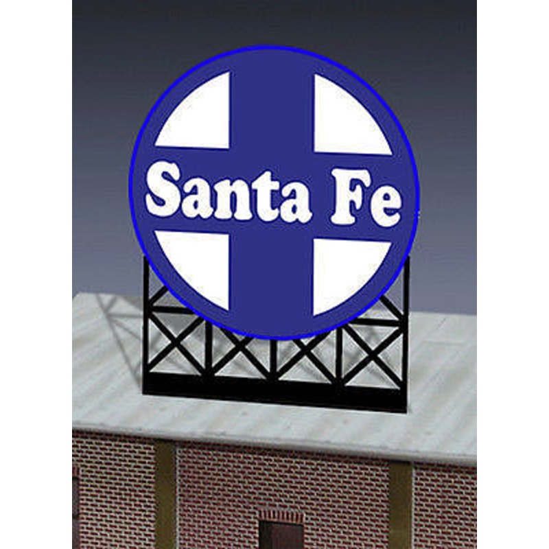 Santa Fe Animated Neon Billboard
