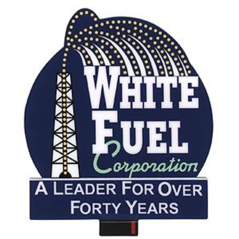 White Fuel Animated Neon Billboard Kit