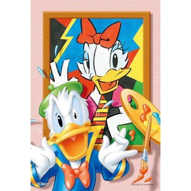 Yanoman 98-550 Jigsaw Puzzle Donald dear Daisy (204 Pieces)
