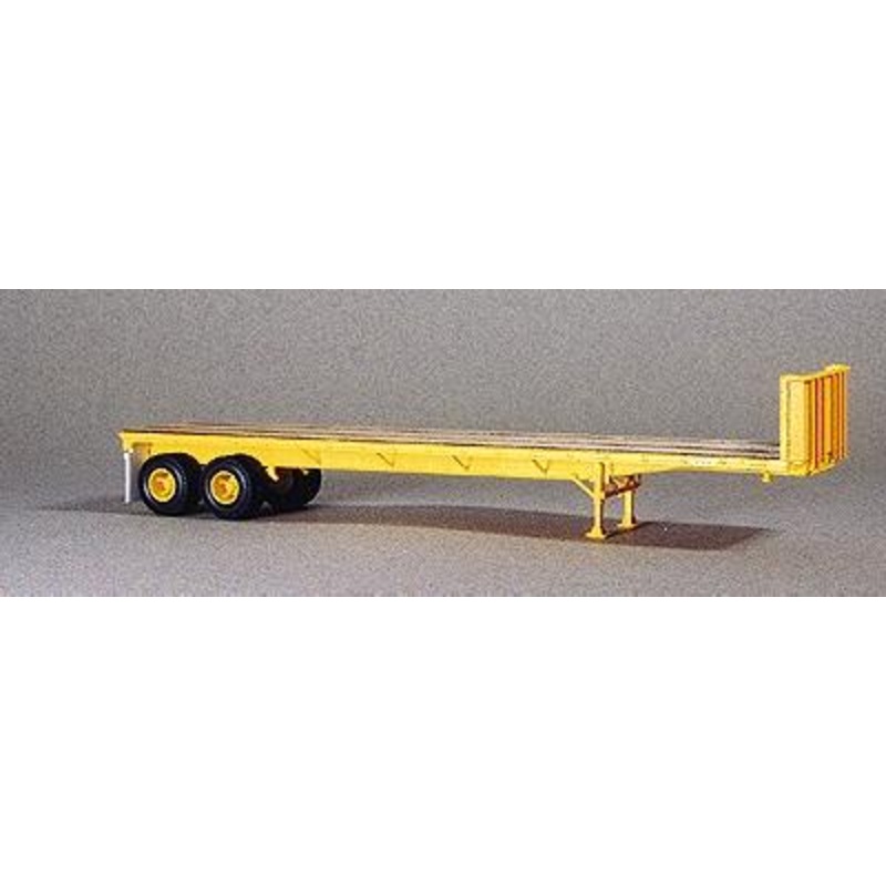 40′ Trailmobile Flatbed Trailer Kit (Construction Yellow)