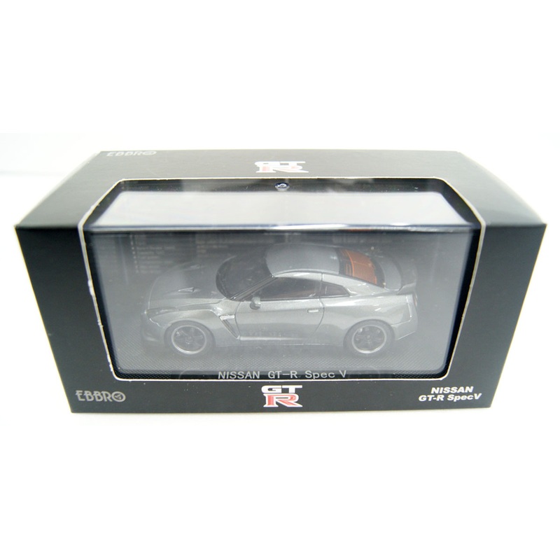 Ebbro 44168 NISSAN GT-R Spec V R35 Gray 1/43 Scale