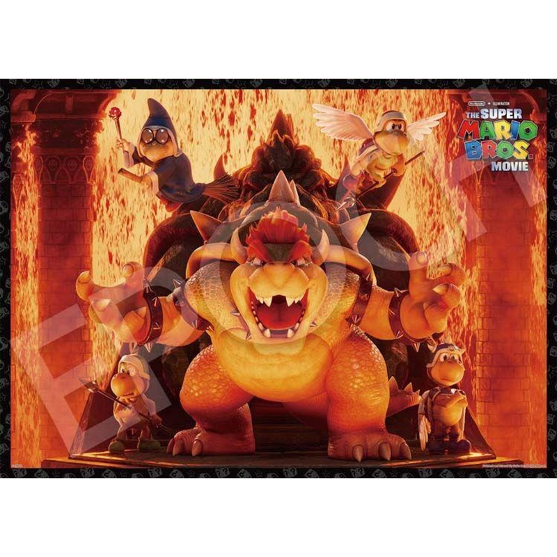 Epoch 06-523s Jigsaw Puzzle Bowser World (Super Mario Bros) (500 Pieces)