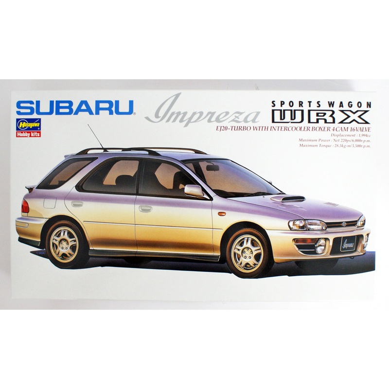 Hasegawa CD15 SUBARU IMPREZA SPORTS WAGON WRX 1/24 Scale Kit