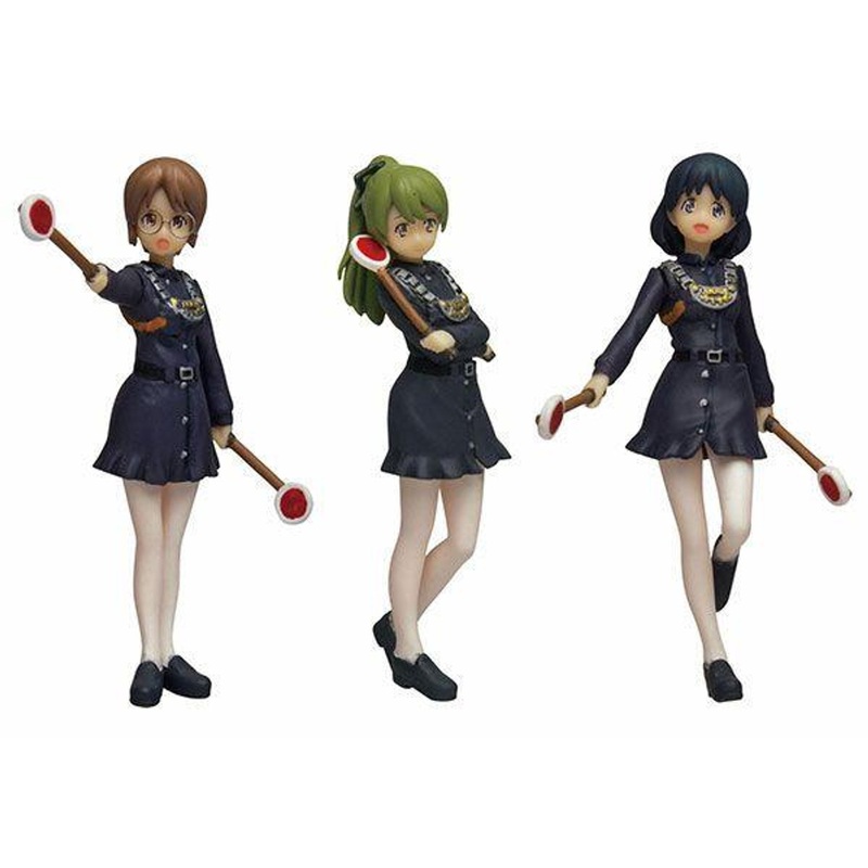 Platz 1/35 Girls und Panzer Final Chapter Japan Sensha-Do Federation Judges Figure Set