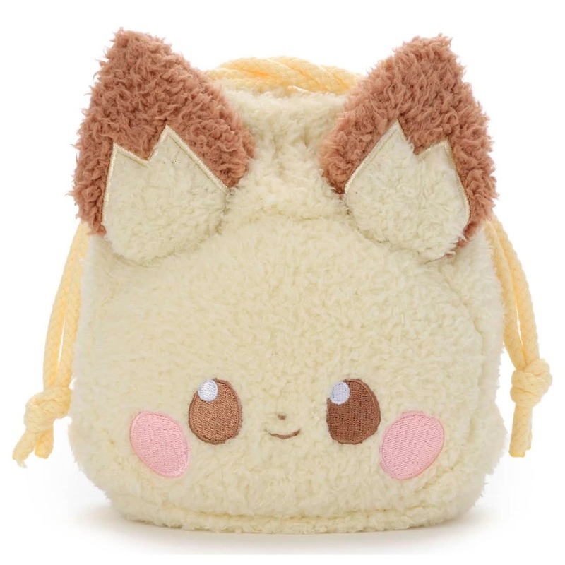 Takara Tomy Pokemon PokePeace Plush Drawstring Pouch Pichu