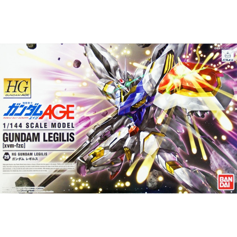 Bandai Gundam HG AGE-29 Gundam Legilis (xvm-fzc) 1/144 Scale Kit