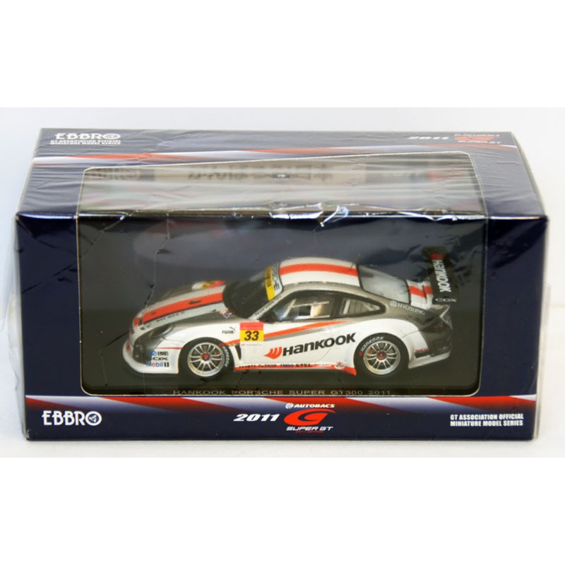 Ebbro 44540 Super GT300 Hankook Porsche 1/43 Scale