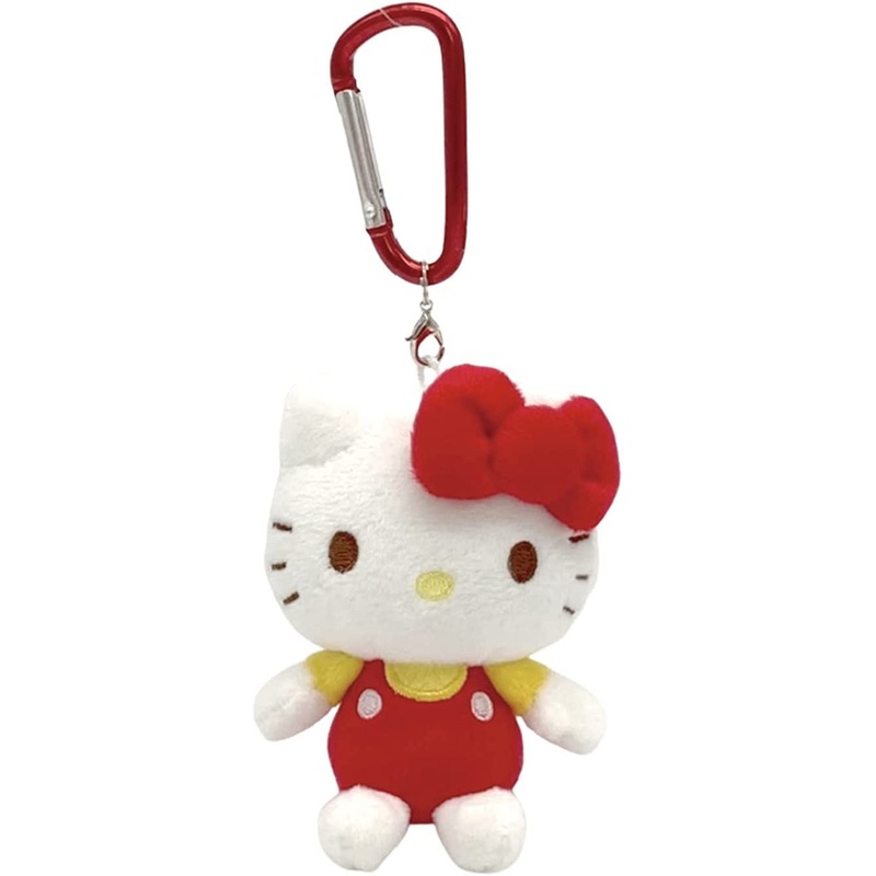 Nakajima Plush Mascot Holder with Carabiner – Sanrio Hello Kitty