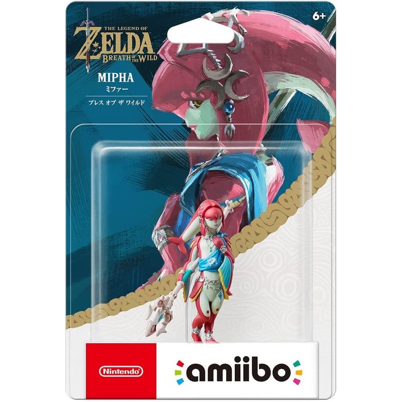 Nintendo amiibo Mipha Figure (The Legend of Zelda: Breath of the Wild)