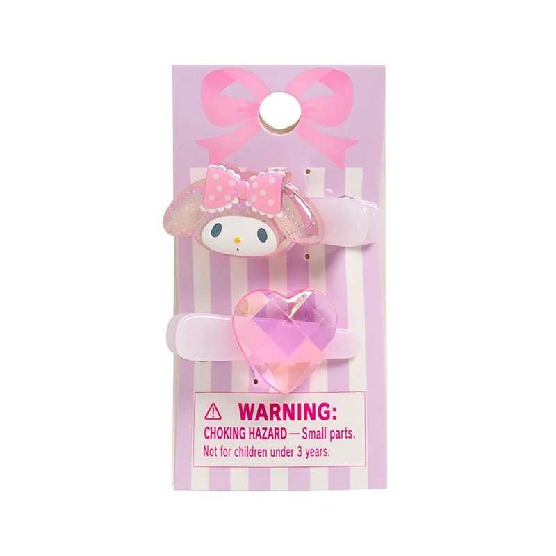 Sanrio My Melody Mini Hair Clip 2P