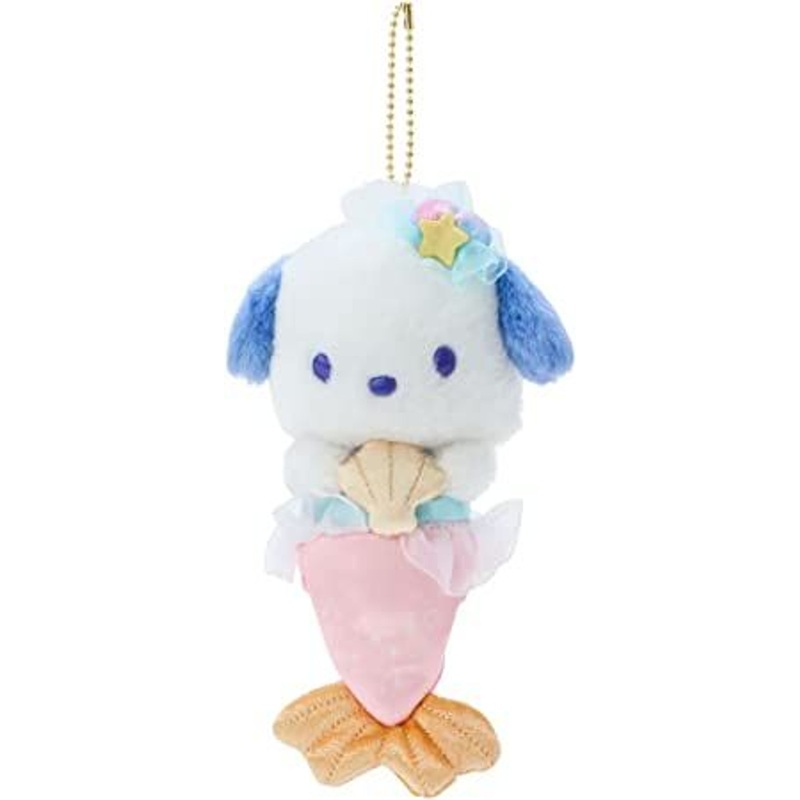 Sanrio Plush Mascot Holder – Pochacco (Mermaid)