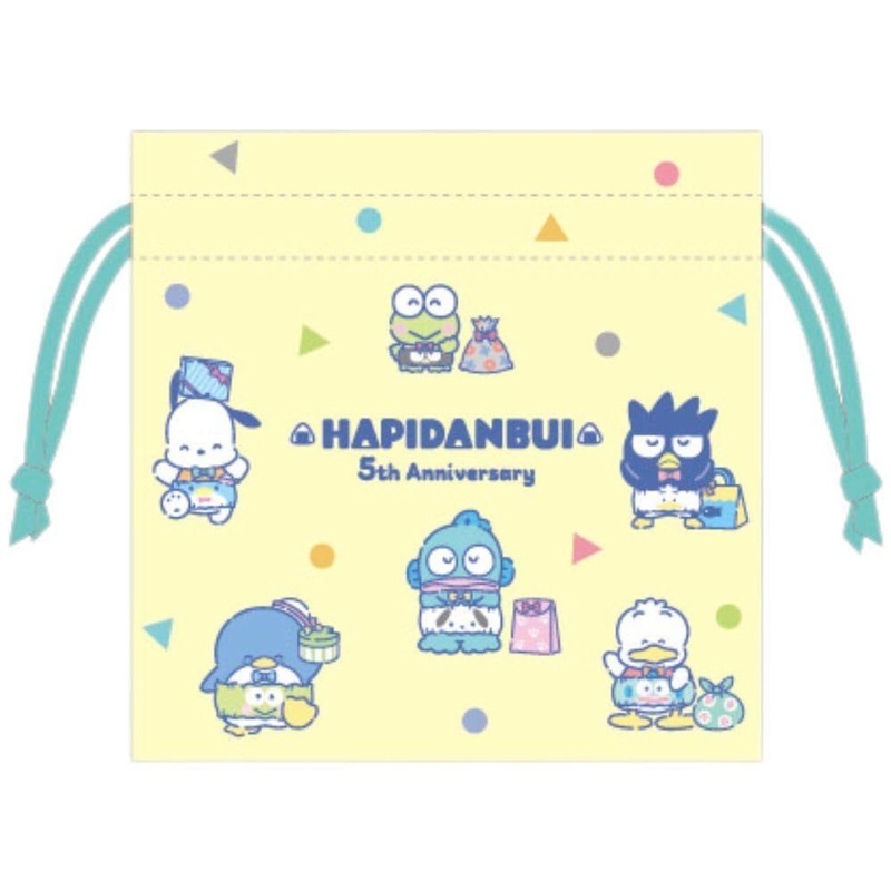 T’s Factory Sanrio Ribbon Flat Drawstring Bag Hapitan Bui / Haramaki