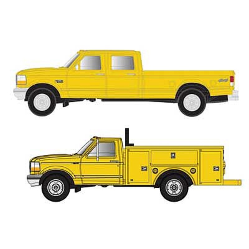 1992 Ford F-250/F-350 Set Safety Yellow