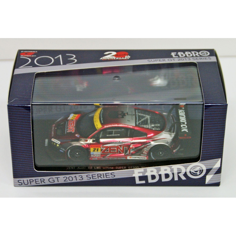 Ebbro 44931 Zent Audi R8 LMS ultra super GT300 2013 (Resin Model) 1/43 Scale