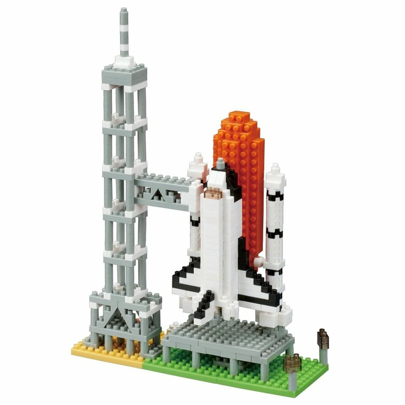 Kawada NBH-131 nanoblock Space Shuttle Launch Pad