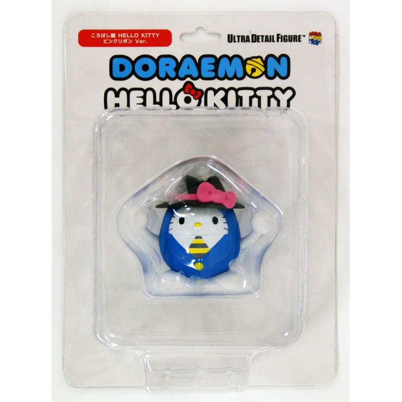 Medicom UDF-272 Ultra Detail Figure Doraemon X Hello Kitty Korobashiya 2 Pink