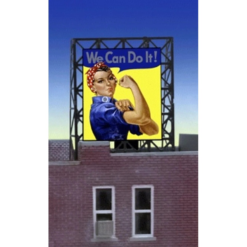 N/Z WE CAN DO IT BILLBOAR