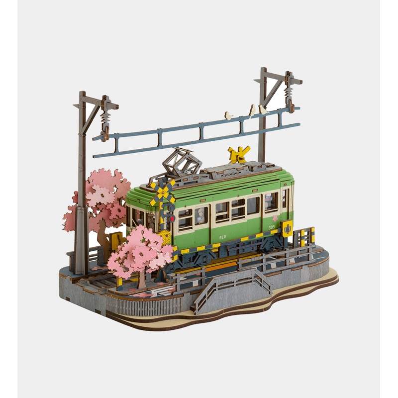 ROBOTIME DIY Miniature Kit Sakura Journey  (223 Pieces)