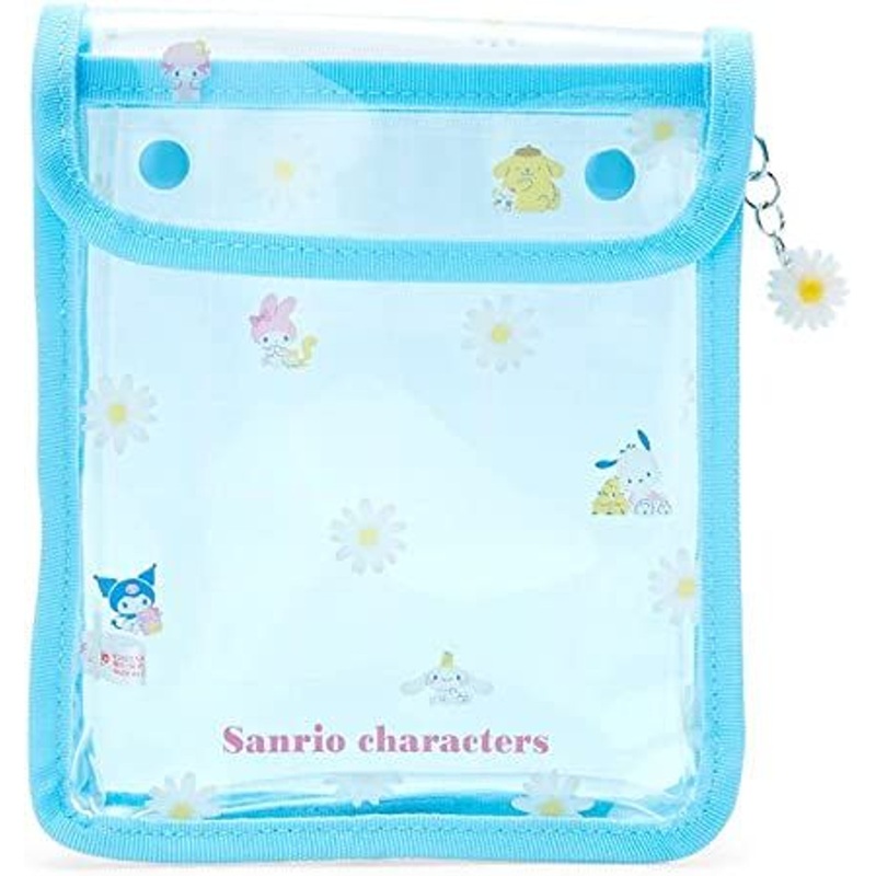 Sanrio Clear Vinyl Multipurpose Pouch Sanrio Characters (Daisy)