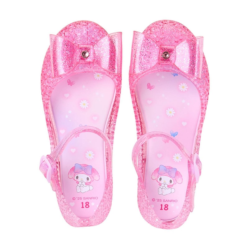 Sanrio My Melody Kids Clear Sandals 16cm