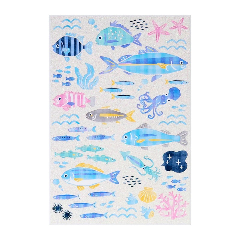 Sanrio Other Message Card Summer Postcard Lots of Fish JSP 37-5 687529