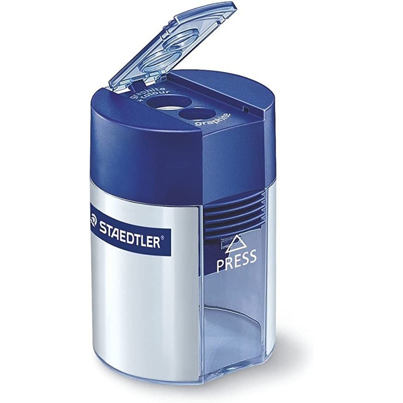Staedtler Pencil Sharpener 2 Holes 8.2 mm & 10.2 mm