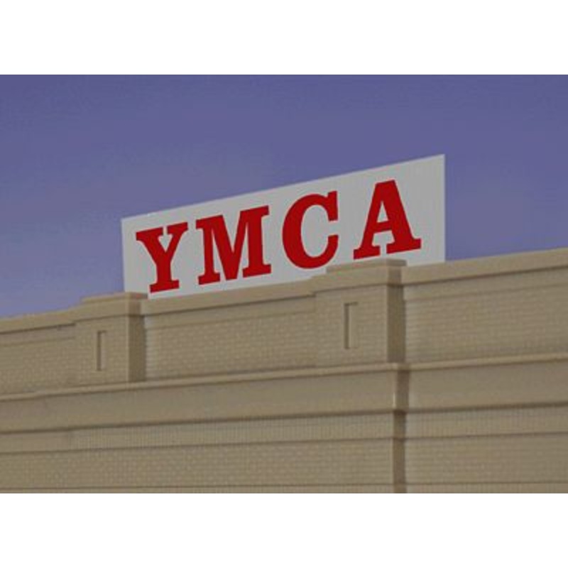 YMCA Animated Neon Large Sign