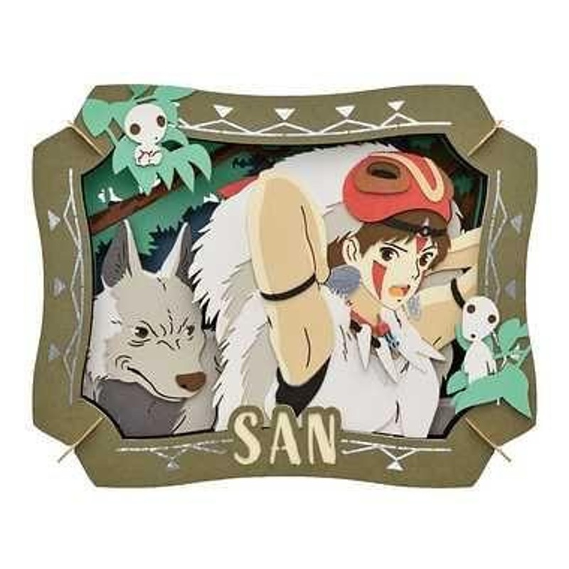 Ensky Paper Theater PT-332X – Sun (Studio Ghibli: Princess Mononoke)