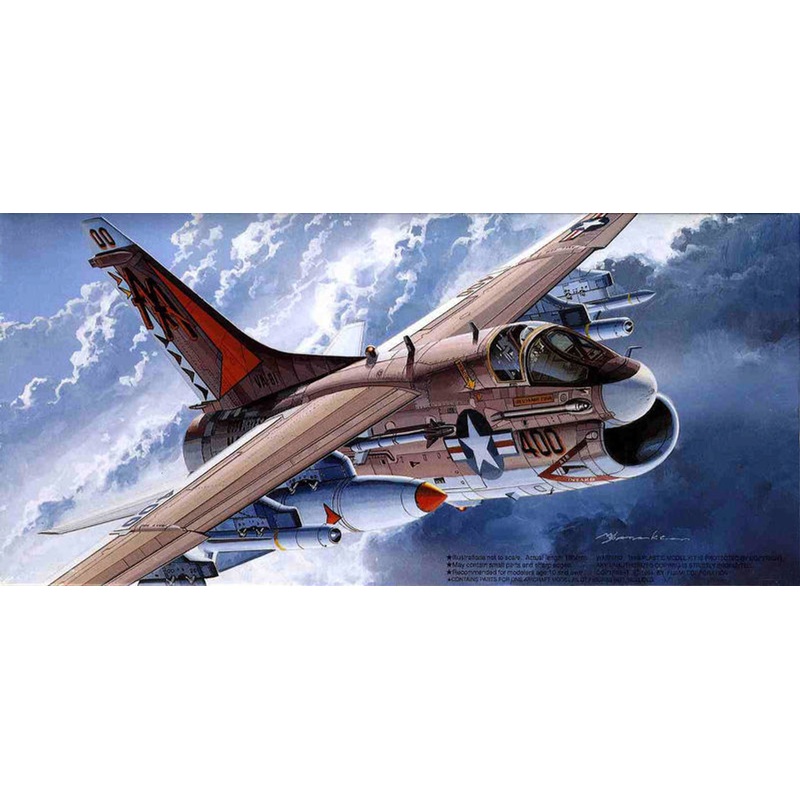 Fujimi F12 A-7E CORSAIR-II US Navy 1/72 Scale Kit