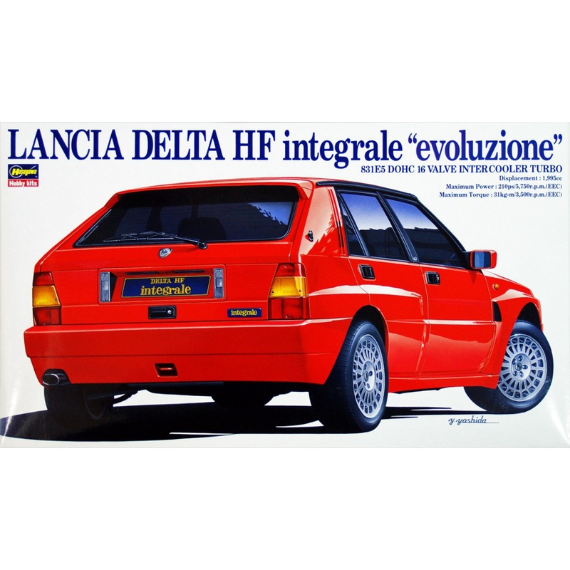 Hasegawa CD09 LANCIA DELTA HF INTEGRALE EVOLUZIOne 1/24 Scale Kit