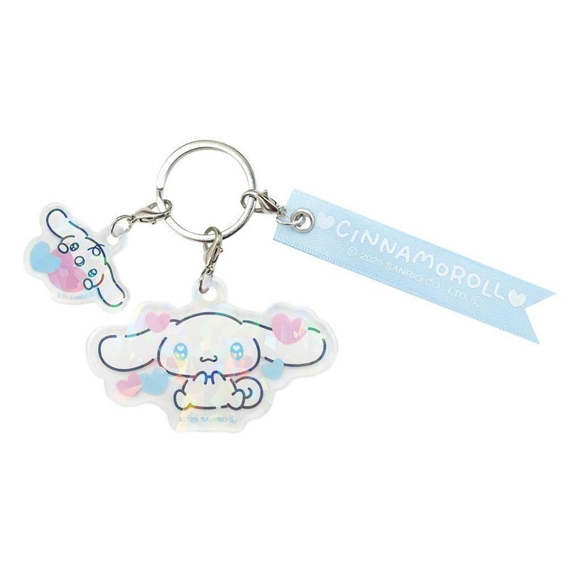 OST Cinnamoroll Mero-mero 3-Charm Keychain (Sanrio Characters)