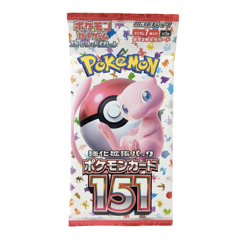 Pokemon Card Game TCG Card 151 (SINGLE PACK)